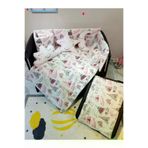 Baby Clime USR-70110-1. 70X110 Bebek Uyku Seti - Cibinliksiz - Çadır Desenli (Park Beşik Hariç)