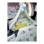 Baby Clime USR-70110-LCİB-1. 70X110 Bebek Uyku Seti - Lüks Cibinlik Ve Aparat Dahil - Uçak Desenli