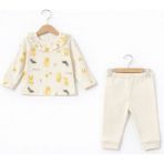 Baby Corner 2'li Bebek Takım - Ekru - 6 - 9 Ay