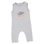 Baby Corner Gri Melanj Arizona Kolsuz Erkek Bebek Tulum