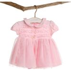 Baby Corner Mevlüt Fırfırlı Pembe 3 Ay Bebek Elbise