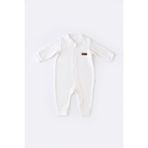 Baby Cosy Kadife Fermuarlı Tulum- CSYK6027 - Rebebe - Ekru - 1,5 - 2 Yaş