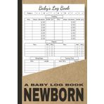 Baby Daily Log Book: Daily Newborn Log to Track Nursing, Diapers, Sleep & Milestones / Gift for Parents, Grandparents, Baby Showers & Nannies