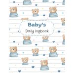Baby Daily Log Book, Track and Monitor Newborn Breastfeeding, Sleep and Diaper: Gift for new Moms, Parents, Grandparents, Babyshower