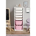 Baby Darling %100 Mdf - Xl Mono 7 Sepetli Oyuncak Dolabı Pembe