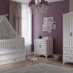 Baby Darling Lisa Beyaz Bebek Odası Takımı