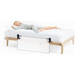 Baby - Desensiz Beyaz Fileli Katlanabilir Yatak Bariyeri 120 cm