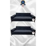 Baby Face Lastikli Koruyucu Giydirme Koltuk Örtüsü - Antrasit - 3+3 (2 Parça Set) - 10 x 10 cm