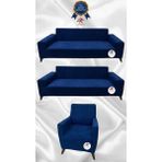 Baby Face Lastikli Koruyucu Giydirme Koltuk Örtüsü - Petrol - 3+3+1 (3 Parça Set) - 10 x 10 cm