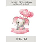 BABY GIRL Cross Stitch Pattern: A beautiful cross stitch pattern for your next project! (Welovit Cross Stitch Patterns)
