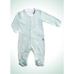 Baby Glow Ateş Ölçer Bebek Tulumu Pamuk - 0 - 3 Ay - Yeşil