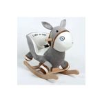 Baby Go Ahşap Ayaklı Peluş Oyuncak Sallanan Eşek At Aslan