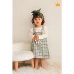 Baby Hola Ayıcık Detaylı Kız Bebek Çocuk Badi Tüvit Jile 2'li Takım Babyhola 2339 - 6 - 9 Ay - Yeşil