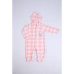 Baby Hola Kız Erkek Bebek Polar Tulum 115018 - Pembe - 9 Ay