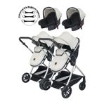 Baby Home 1010 Ayrılıp Birleşebilen Travel Sistem İkiz Bebek Arabası