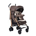 Baby Home 107 Clark Tam Yatar Alüminyum Baston Gold Kahverengi Bebek Arabası