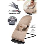 Baby Home 370 Balance Üç Kademeli Kolay Taşınabilir Sallanan Ana Kucağı - Kahverengi