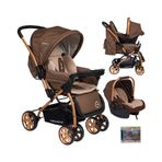 Baby Home 760T Gold Kahverengi Travel Sistem Bebek Arabası