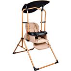 Baby Home 850 Salıncak Bebek Salıncağı Çocuk Salıncağı Bebek Salıncakları - Kahverengi