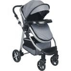 Baby Home 9 In 1 Yeni Doğan Full Set 950 Travel Sistem Bebek Arabası 330 Sallanır Ana Kucağı - Gri