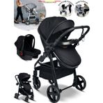 Baby Home 950 Tayla 6 In 1 Mama Tablalı Çift Yönlü Travel Sistem Bebek Arabası