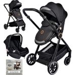 Baby Home 990 Neo 6 In 1 Travel Sistem Bebek Arabası - Siyah