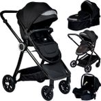 Baby Home 990 Neo Seyahat Sistem 6 In 1 Travel Sistem Bebek Arabası - Siyah