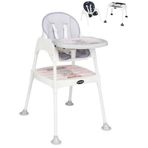 Baby Home BH-1450 Mizzy Masalı Gri Bebek Mama Sandalyesi