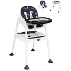 Baby Home BH-1450 Mizzy Masalı Siyah Bebek Mama Sandalyesi