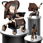 Baby Home BH-780 Gold Zigi Çift Yönlü Bebek Arabası