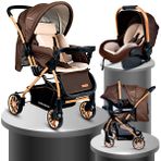 Baby Home BH-790 Gold Urbo Travel Sistem Bebek Arabası