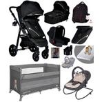 Baby Home Yeni Full Takım 10 In 1 940 Travel Sistem Bebek Arabası Lorelli Anne Yanı Oyun Parkı Park Yatak Beşik Ve Sallanır Ana Kucağı