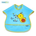 Baby Jem Poli Muşamba Mavi Büyük Mama Önlüğü