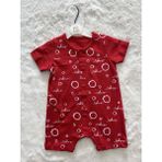 Baby Jumpsuıt Bebe Tulum - Kırmızı - 9 Ay