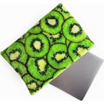 Baby Kangaroo 11-12,13-14-15-16 Inc Kivi Desenli Peluş Laptop Kılıfı & Tablet Çantası Yumuşak MacBook Çantası - 16 inç