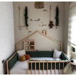 Baby Kinder Fancy Doğal Montessori Bebek ve Çocuk Karyolası - 120 x 200 cm - Çam