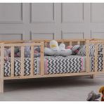 Baby Kinder Sunrise Montessori Doğal Bebek ve Çocuk Karyolası