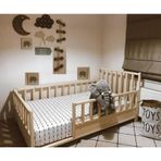 Baby Kinder Tuna Doğal Montessori Bebek Ve Çocuk Karyolası