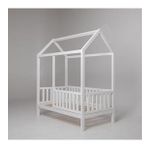 Baby Kinder Wh. Lovely Ahşap Montessori Bebek ve Çocuk Oyun Evi ve Karyolası