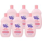 Baby Magic Nazik Bebek Losyonu | 16.5 Fl Oz (6'lı Paket) | Vitaminler ve Aloe, Pembe (705544), Orijinal Bebek Kokusu