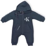 Baby Marka Kelvin Desen Kapşonlu Tulum Unisex 6-24 Ay - 2 Yaş - Siyah