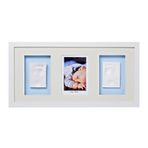 Baby Memory Prints Beyaz Üçlü Çerçeve