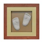 Baby Memory Prints BMP.081 Ceviz Rengi 3 Boyutlu Çerçeve (Kahverengi)