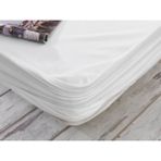 Baby Meva Micro Fitted Sıvı Geçirmez Alez - 180 x 200 cm - Beyaz