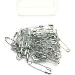 Baby Meva Mini Çengelli Iğne (2 cm 1 Paket 50 Ad ) Gümüş