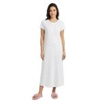 baby mom Anne Gecelik Çiçek Baskılı Çıtçıtlı Bisiklet Yaka Short Sleeve Desenli