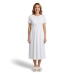 baby mom Anne Gecelik V Yaka Short Sleeve Patiksiz