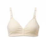 baby mom Anne Kapsız Emzirme Sütyeni Dantel Yaka Strappy - Ten