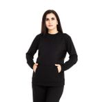 Baby Mom Siyah Emzirme Özellikli Hamile Sweatshirt
