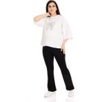 Baby Mom Sweatshirt Anne Giyim - Ekru - L